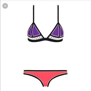 TRIANGL swimwear- purple & pink bikini set